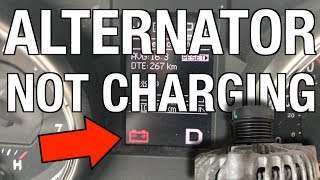 20112013 Jeep Alternator Not Charging [upl. by Maer]