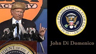 John Di Domenico  Laugh Factory Donald Trump Impersonation Competition [upl. by Aynam]