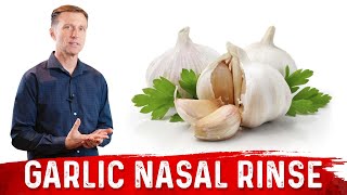 How to Do a Garlic Nasal Rinse – DrBerg [upl. by Scarface199]