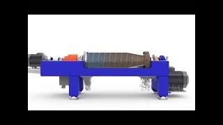 Animation  Alfa Laval decanter centrifuge for energy separation applications [upl. by Anirbed]