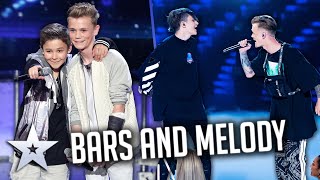 Bars and Melody EVERY PERFORMANCE from Audition to Champions  Britains Got Talent [upl. by Nnaerb]