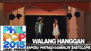 Donnalyn Bartolome and Ramiru Mataro — Walang Hanggan Official Music Video  PHILPOP 2015 [upl. by Nowed39]