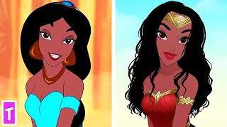 Disney Princesses As Superheroes [upl. by Osnohpla]