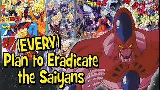 Every Plan to Eradicate the Saiyans  Dragon Ball Dissection Gaiden [upl. by Poppas]