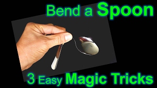 How to Bend a Spoon  Learn Three Magic Tricks [upl. by Nnad]