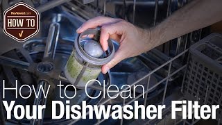 How To Clean Your Dishwasher Filter [upl. by Jaquiss612]