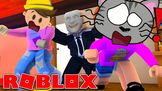 Escapemos de los ENMASCARADOS Break in en ROBLOX [upl. by Ratna831]