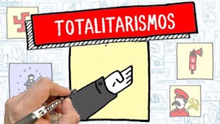 O QUE É TOTALITARISMO  História  Resumo Desenhado [upl. by Narmak]