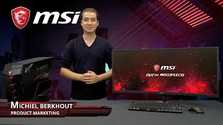 Smooth ultra wide gaming with Optix MAG341CQ  Gaming Monitor  MSI [upl. by Hsemin889]