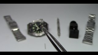 How to size a Seiko or any Pin and Collar Bracelet Watch and Learn 15 [upl. by Mccreery]