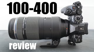 Olympus 100400mm f563 IN DEPTH review [upl. by Yttap]