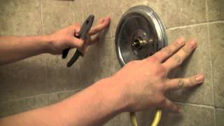 How to Repair a Moen Shower Faucet StepbyStep [upl. by Soraya]