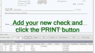 Free Check Writer Software for Any Business [upl. by Leisha]