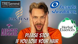 THE WORST HAIR BRANDS ON THE MARKET  Which Shampoos Are Bad For Your Hair [upl. by Corwun]