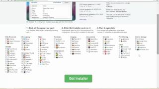 Ninite com Download and Install Freeware Programms automatically [upl. by Anerom256]