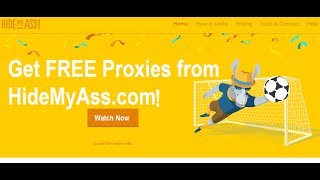 Get Unlimited FREE Proxies from HideMyAss HMA using online Tools [upl. by Evelunn]