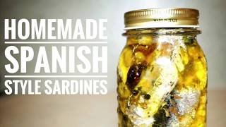 Spanish Style Sardines Recipe by Michelles Kitchen [upl. by Umeko409]