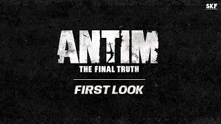 Antim The Final Truth  First Look  Salman Khan  Aayush Sharma  Releasing 2021 [upl. by Penland]