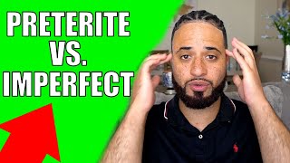 PRETERITE VS IMPERFECT  Spanish Past Tense [upl. by Arni]