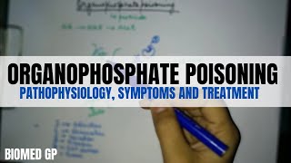 Organophosphates Pathophysiology symptoms and treatment BioMed GP [upl. by Tutankhamen67]