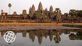 Temples of Angkor Cambodia Amazing Places 4K [upl. by Onitsoga]