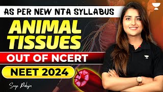 Animal Tissues  Out of NCERT  As per NEW NTA Syllabus  NEET 2024  Seep Pahuja [upl. by Anilet]