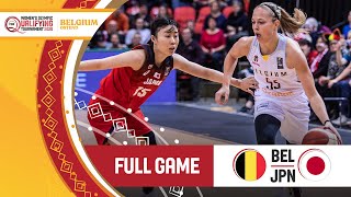 Belgium v Japan  Full Game  FIBA Womens Olympic Qualifying Tournament 2020 [upl. by Yanehs]