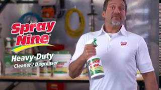 Spray Nine® Heavy Duty Cleaner  Degreaser  Disinfectant [upl. by Goles]