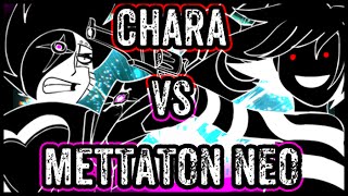 Undertale Shots Chara Vs Mettaton NEO [upl. by Figueroa]