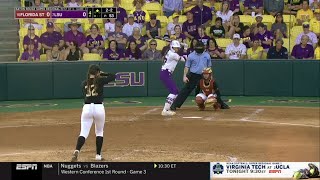 Florida State vs LSU Game 1  Women Softball May 272021 [upl. by Saerdna]