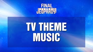 Final Jeopardy TV Theme Music  JEOPARDY [upl. by Eillehs]