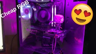 How to install RGB Lighting to Your PC [upl. by Attinahs]