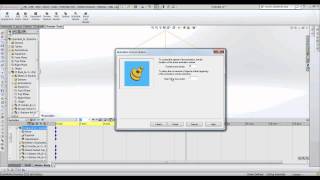 Simple Rotate Animation in SolidWorks [upl. by Amelus207]