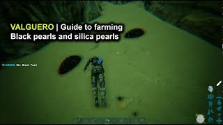 Ark Valguero  Guide to Farming Black Pearls and Silica Pearls [upl. by Assirat]