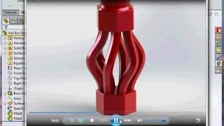 Advanced SolidWorks Animation  Deformation [upl. by Thielen]