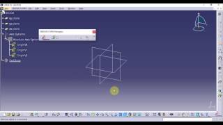 catia v5 tutorial 1 Basics [upl. by Adnamahs]