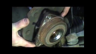 How To Remove A Wheel Bearing And Hub In Under 1 Min [upl. by Iramohs]