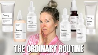 THE ORDINARY SKINCARE ROUTINE [upl. by Orsay]