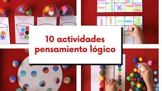 10 Actividades de PENSAMIENTO LÓGICO [upl. by Vish]