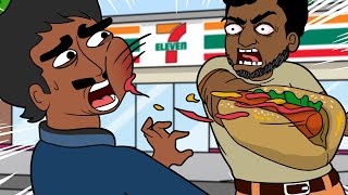 7Eleven Hot Doggie Prank  Ownage Pranks [upl. by Nyraa]