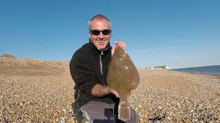 Huge Plaice from Seaford Beach [upl. by Anyad471]