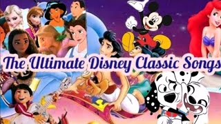 The Ultimate Disney Classic Songs and Soundtracks Playlist With Lyrics 2021\Play On The Disney Music [upl. by Walley]