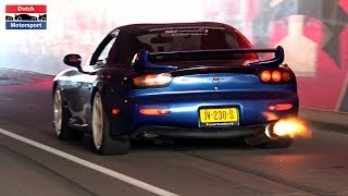 Mazda RX7 Compilation 2019  Turbo Rotary Sounds [upl. by Salahi]