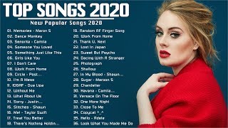 Top Songs 2020 💙 Top 40 Popular Songs Playlist 2020 💙 Best English Songs Collection 2020 [upl. by Eaver226]