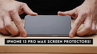 5 Best IPHONE 13 PRO MAX Screen Protectors In  ✅ Top 5 Picks [upl. by Haseena]