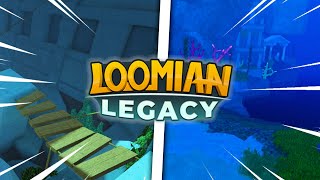 FIRST LOOK at Atlanthian City PART 2 Loomian Legacy [upl. by Esbenshade]