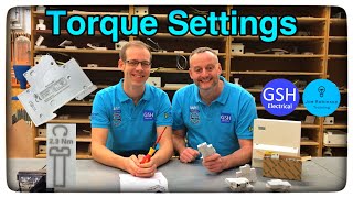 How to Set a Torque Screwdriver up and Use it  Torque Settings on Crabtree Circuit Breaker MCB [upl. by Aalst]