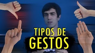 Tipos de Gestos em Linguagem Corporal Metaforando [upl. by Verner]