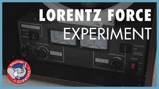 STEM Experiment Lorentz Force Experiment [upl. by Dalt]