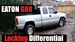 EATON G80 LOCKER  Locking Differential Chevrolet Silverado  AnthonyJ350 [upl. by Pelson502]